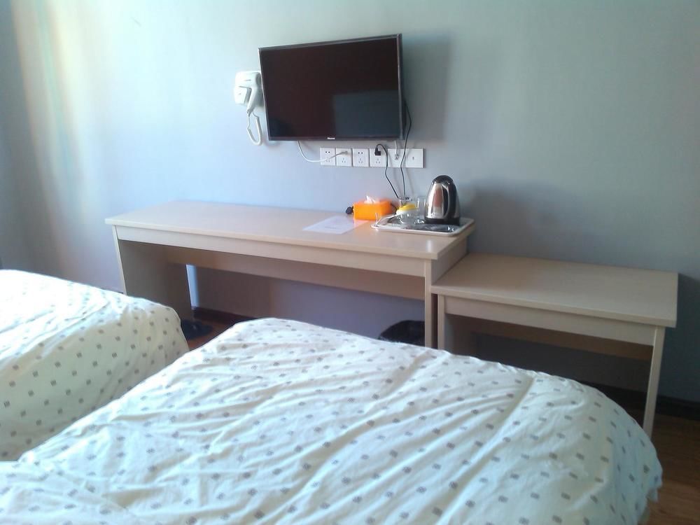 Xiaohaixing Express Hotel Yên Đài Ngoại thất bức ảnh